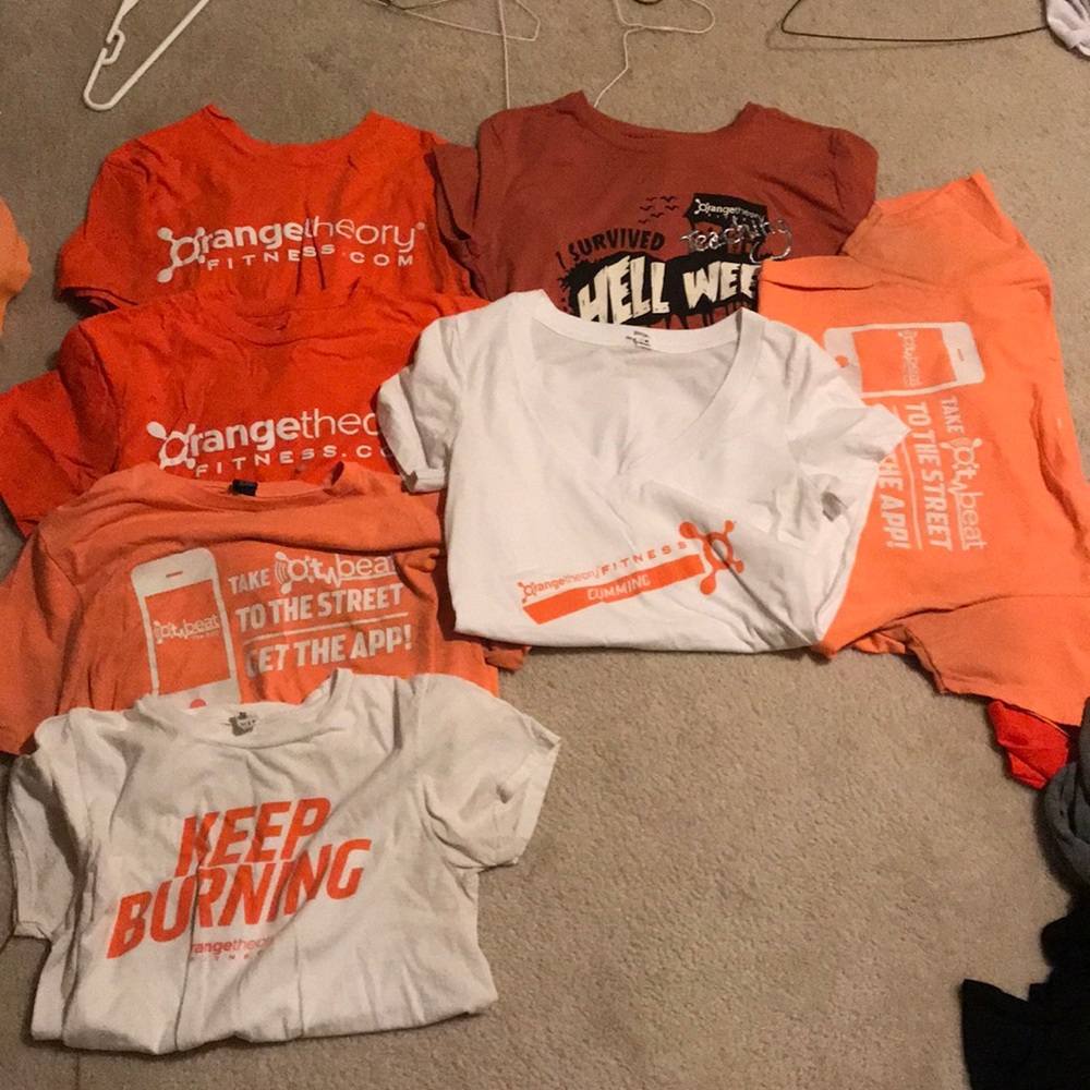 Orange theory tees